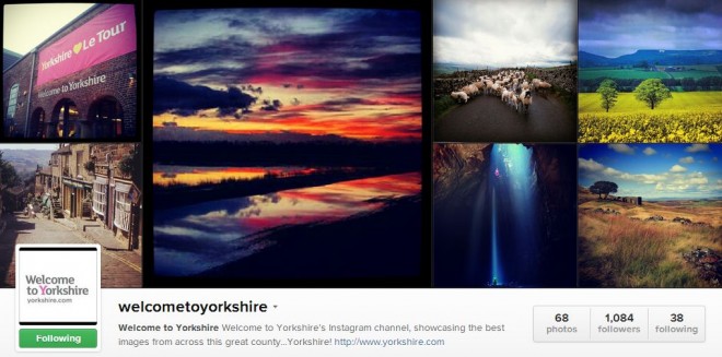 Welcome to Yorkshire Instagram