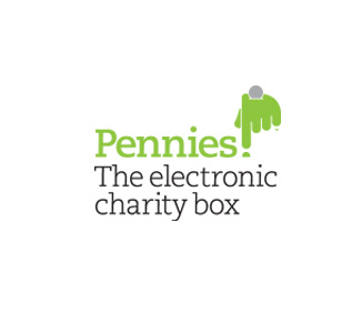 Pennies The electronic charity box