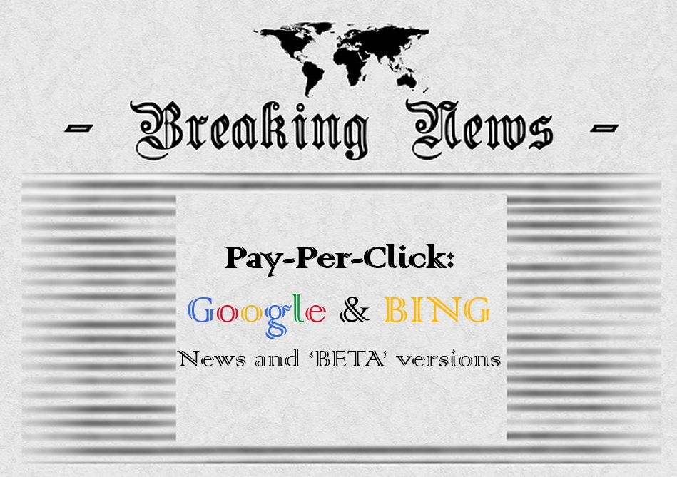 PPC newspaper google and bing